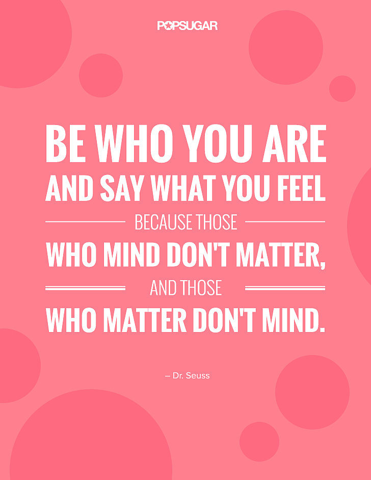 Be Yourself Be Yourself