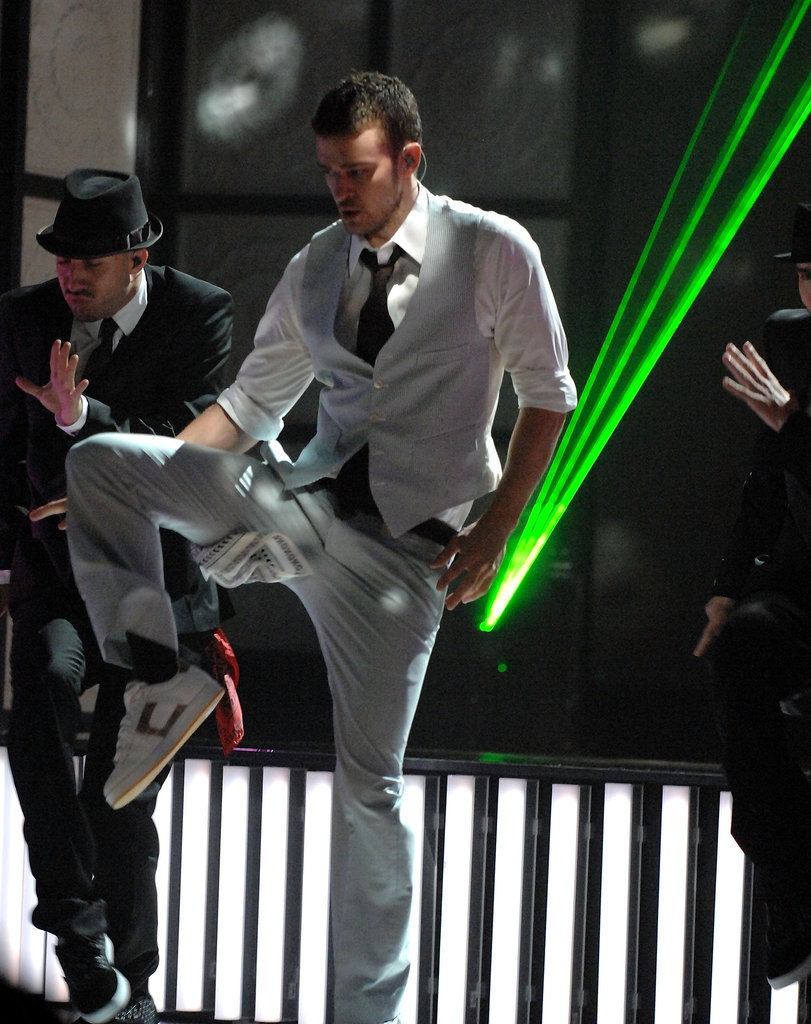 When he was all lasers and "LoveStoned" at the 2007 VMAs. When he was all lasers and "LoveStoned" at the 2007 VMAs.