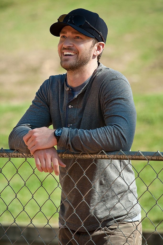 When he looked all sporty and hot in Trouble With the Curve. When he looked all sporty and hot in Trouble With the Curve.