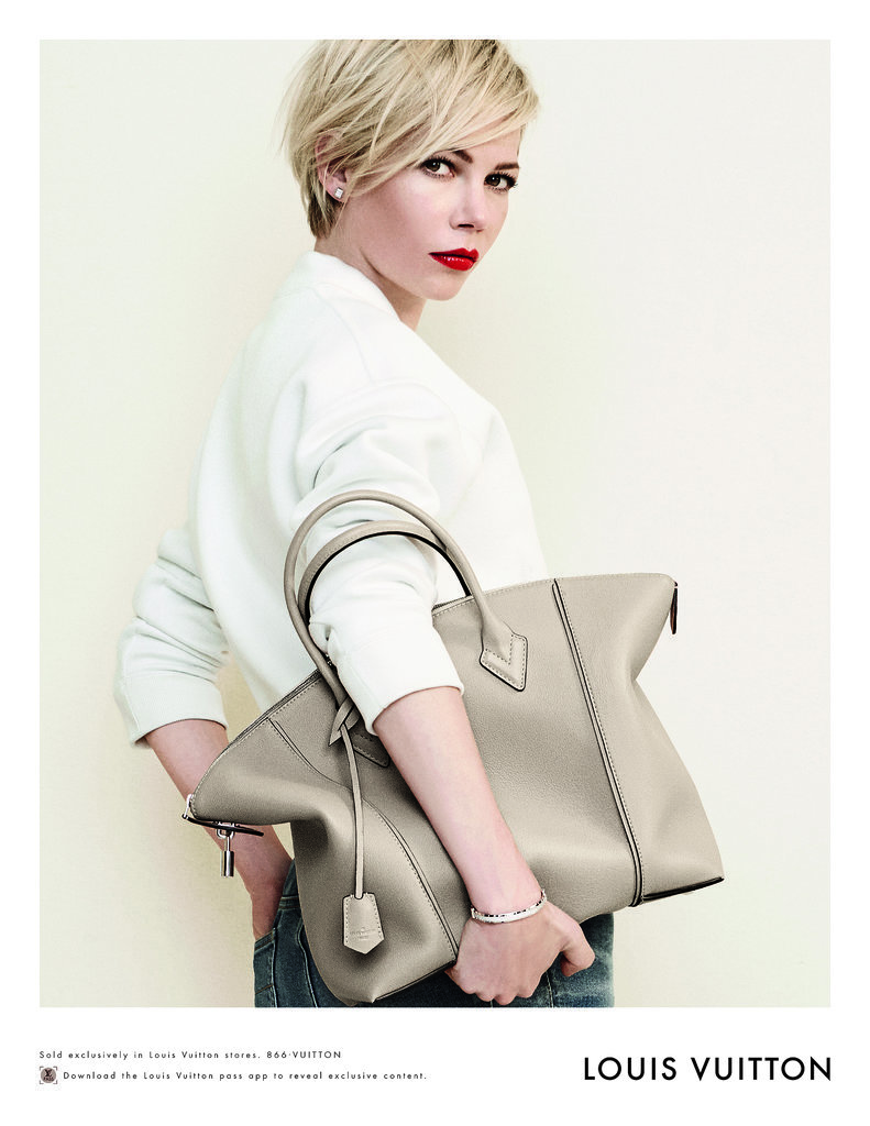 Michelle Williams's Spring 2014 Louis Vuitton Handbag Campaign