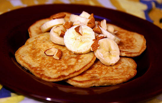 Banana Oatmeal Pancakes Banana Oatmeal Pancakes