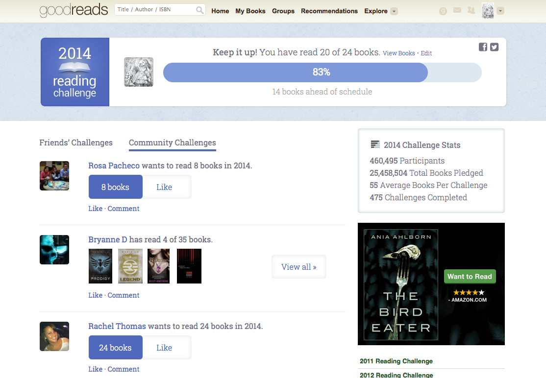 how to mark a book as reread on goodreads