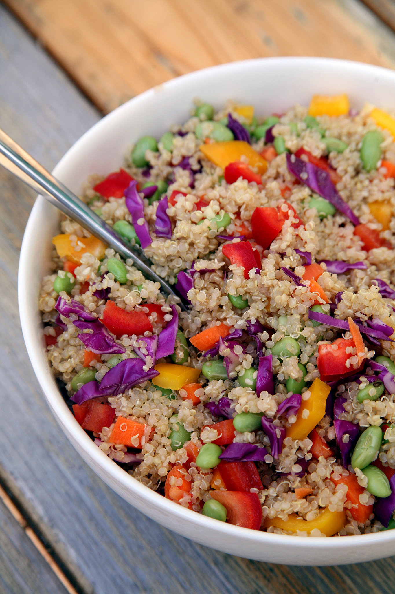 Rainbow Quinoa Salad The 75 Healthy Dinners You Need In Your Recipe 