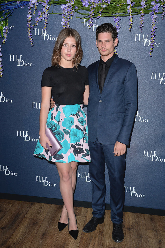 Adèle Exarchopoulos and Jérémie Laheurte at the Dior Dinner Adèle Exarchopoulos and Jérémie Laheurte at the Dior Dinner