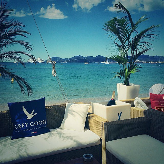 An oceanside view from Nikki Beach's beachfront lounge, where magnums of Champagne were the order of the day for VIP guests.
An oceanside view from Nikki Beach's beachfront lounge, where magnums of Champagne were the order of the day for VIP guests.