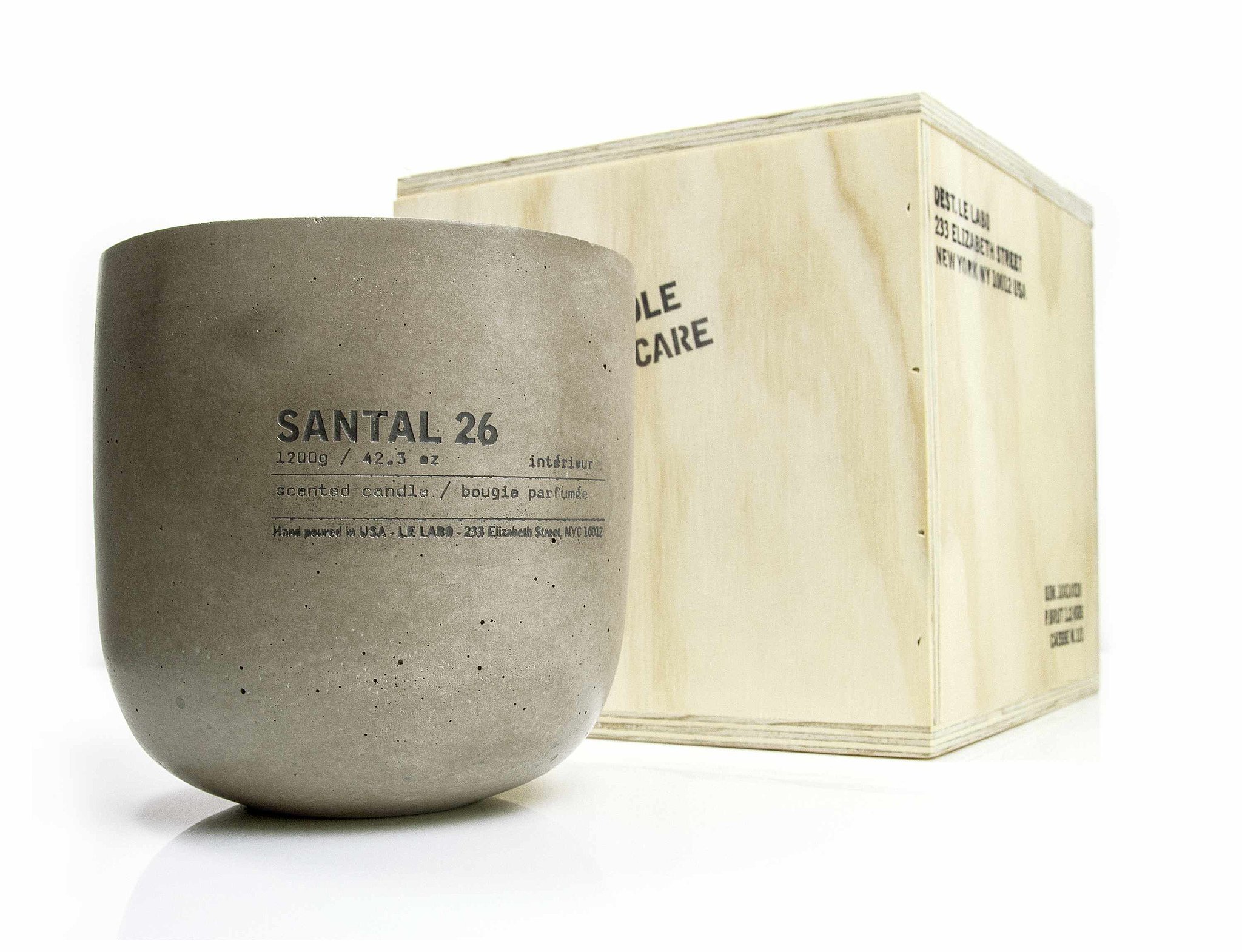 Le Labo Santal 26 Concrete Candle 10 Favorite Things Andrea Stanford of Hunters Alley