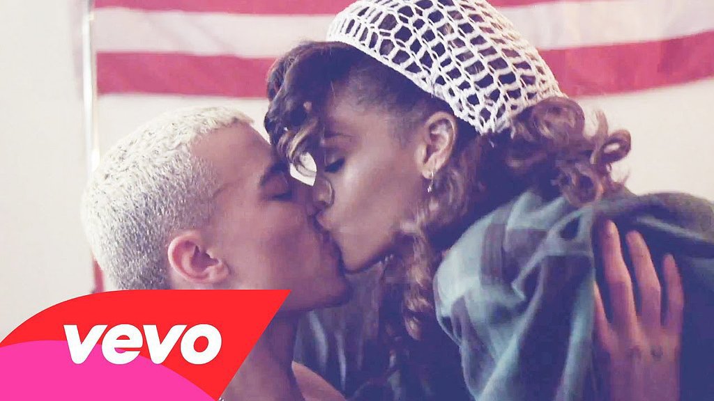 "We Found Love" by Rihanna featuring Calvin Harris "We Found Love" by Rihanna featuring Calvin Harris
