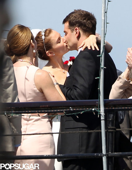 Bradley and Sienna's Hot Wedding Kiss Is Very Convincing Bradley and Sienna's Hot Wedding Kiss Is Very Convincing