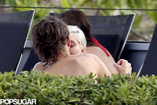 Miley Kisses Her Best Friend During a Wild Bikini Party Miley Kisses Her Best Friend During a Wild Bikini Party