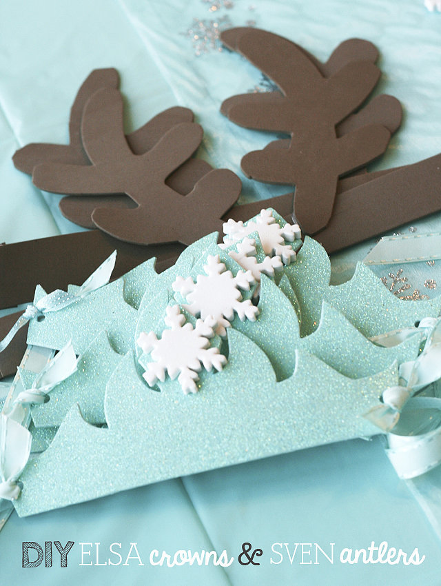Elsa Crowns and Sven Antlers Elsa Crowns and Sven Antlers