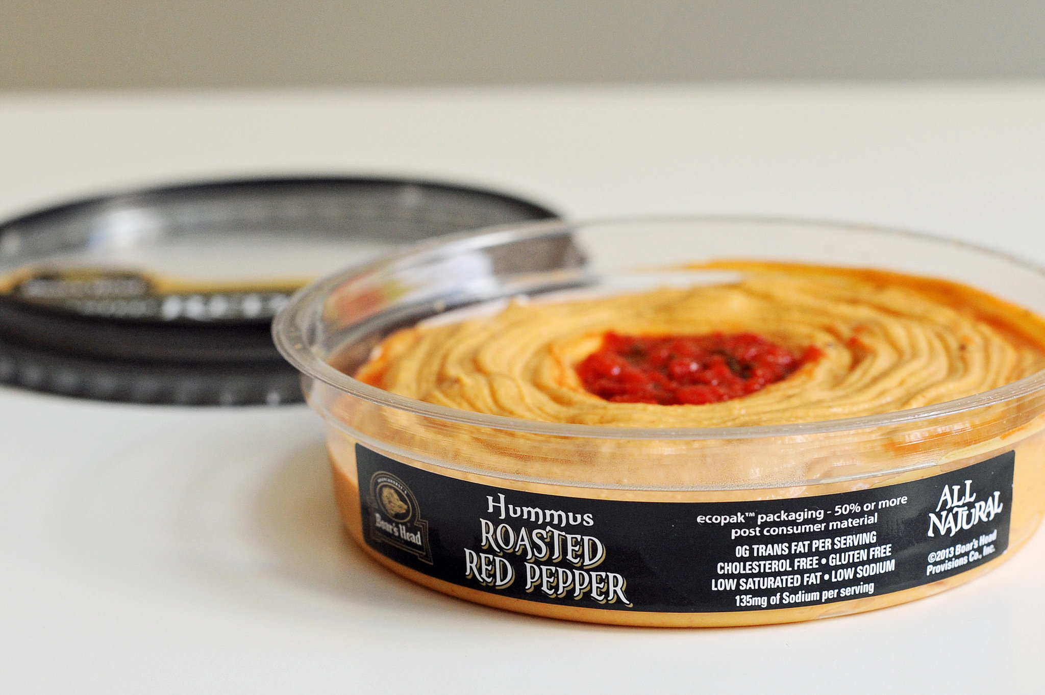 Boar's Head Roasted Red Pepper Hummus The Best of the Best New