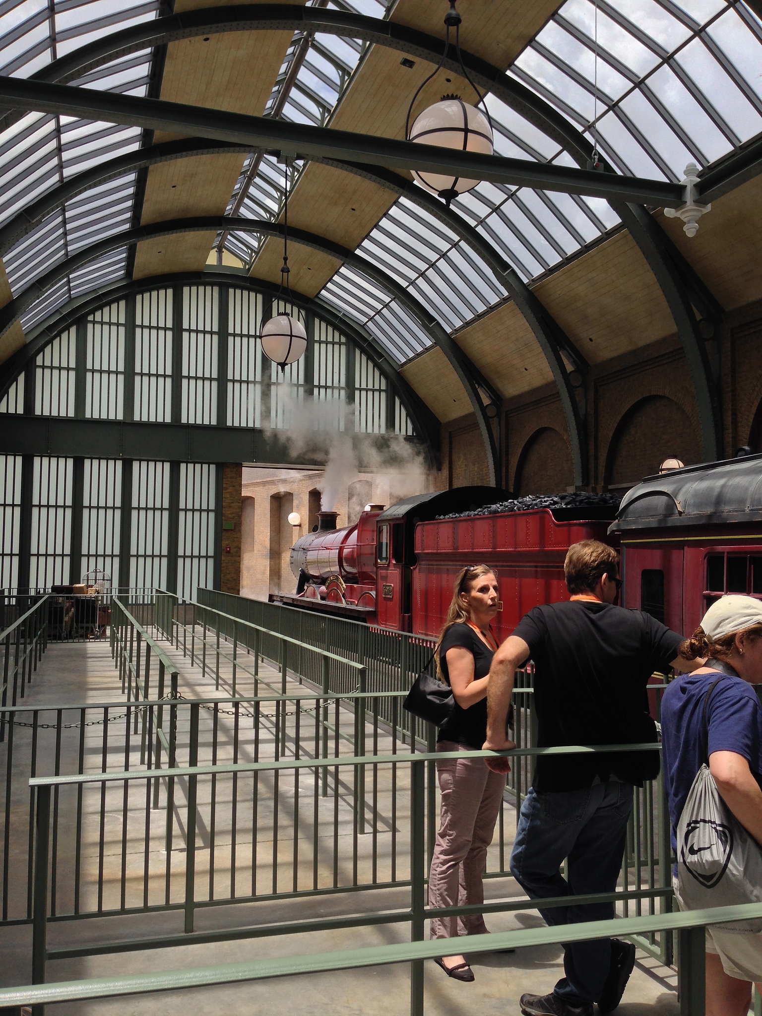 The Hogwarts Express is a real, fullsize train that takes you from Get an Inside Look Into