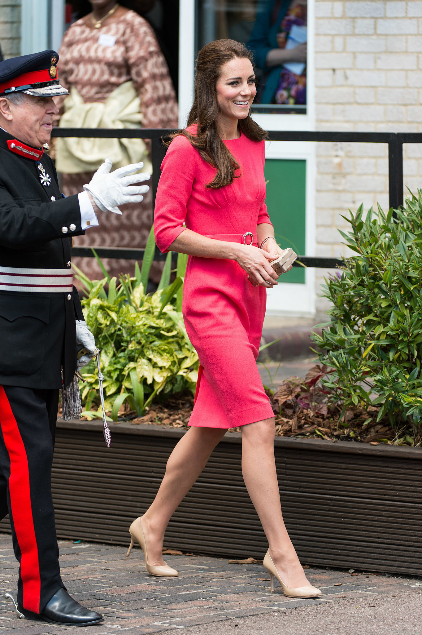 kate middleton pink blouse