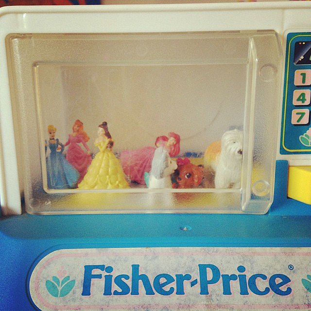 She Either Found a Fun House For Her Princesses . . . She Either Found a Fun House For Her Princesses . . .