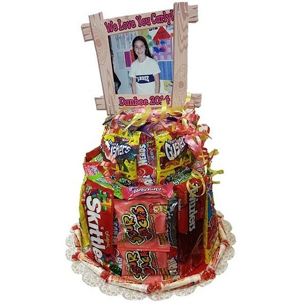Candy Cake with Picture Candy Cake with Picture
