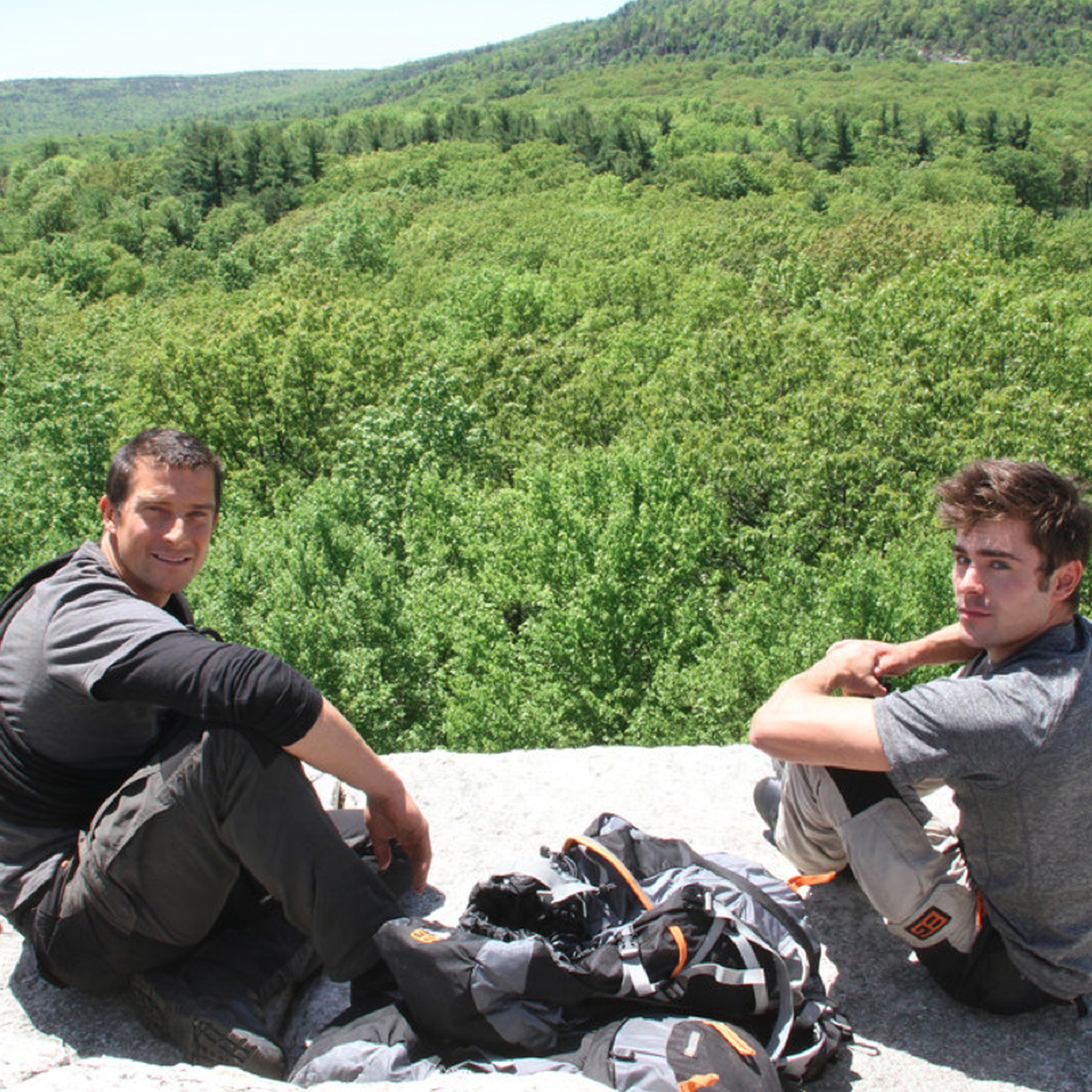 Zac Efron and His Abs Defy Death With Bear Grylls!