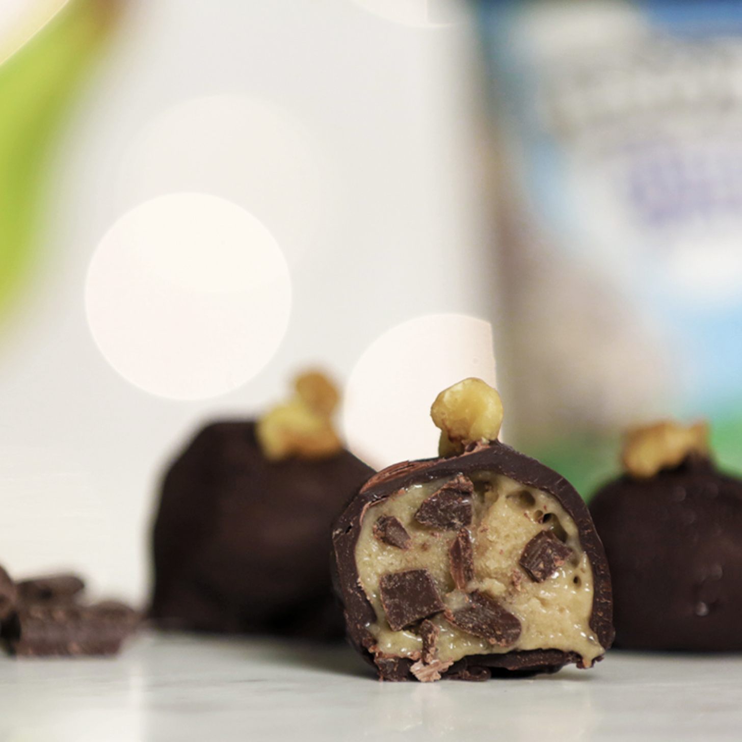 You'll Never Guess the Secret Ingredient in These Chunky Monkey Bonbons