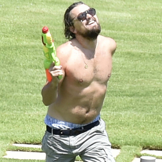 Leonardo DiCaprio Shirtless With Toni Garrn Leonardo DiCaprio Shirtless With Toni Garrn