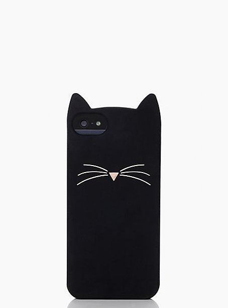 Kate Spade Black Cat Silicon iPhone 5 Case Kate Spade Black Cat Silicon iPhone 5 Case