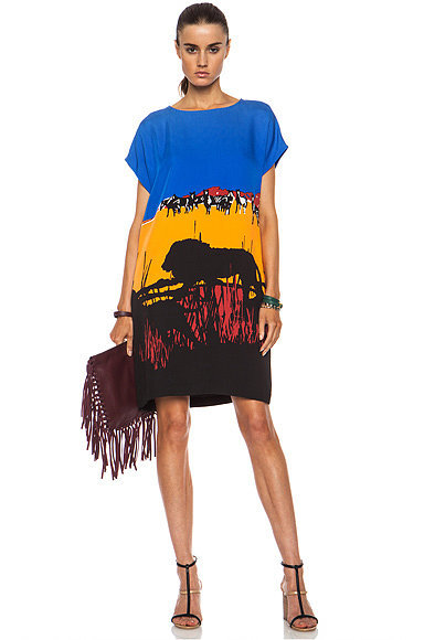 DVF Safari Landscape Dress DVF Safari Landscape Dress