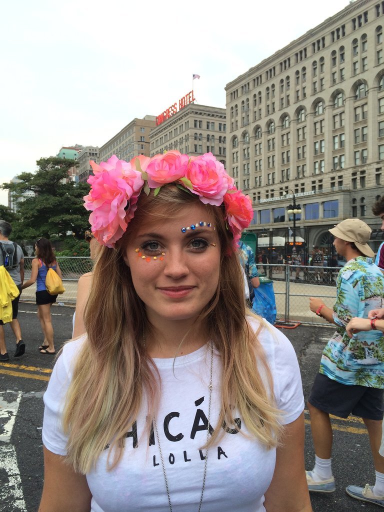 Lollapalooza Beauty Street Style 2014 Lollapalooza Beauty Street Style 2014