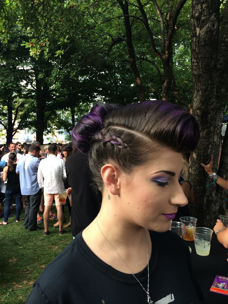 Lollapalooza Beauty Street Style 2014 Lollapalooza Beauty Street Style 2014