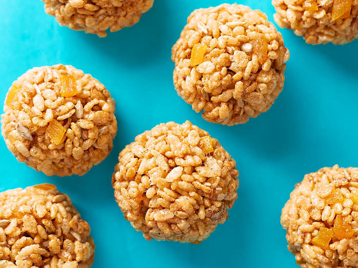 Puffed Rice Snowballs Puffed Rice Snowballs