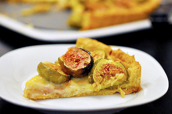 Fig Tart With Orange Blossom Custard Fig Tart With Orange Blossom Custard