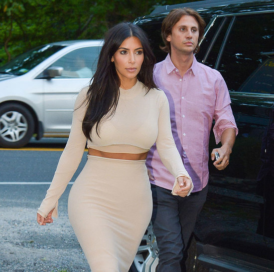 Kim Kardashian's Nude Dress Kim Kardashian's Nude Dress