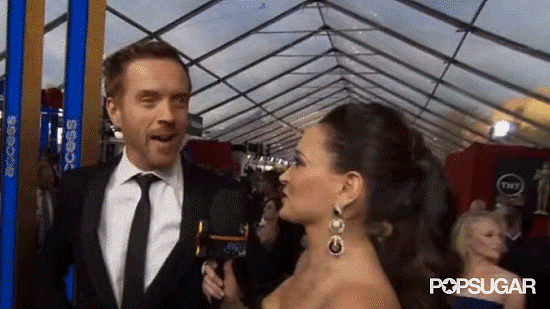 When She Reacted Like This to Damian Lewis When She Reacted Like This to Damian Lewis