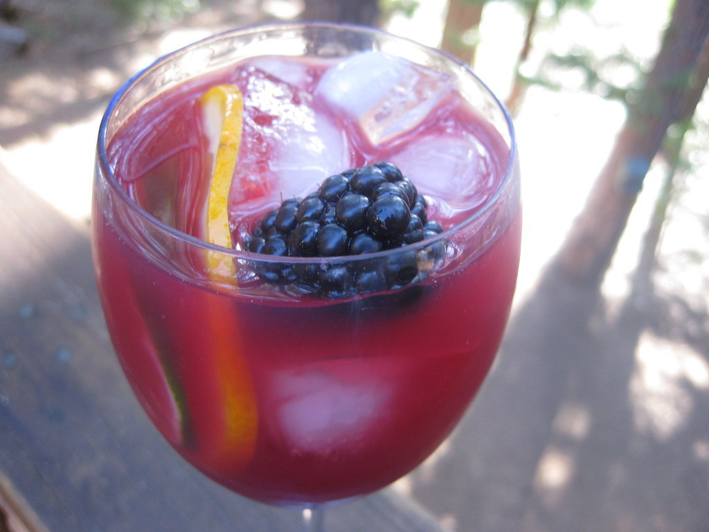 Blackberry and Cabernet Caipirinha Blackberry and Cabernet Caipirinha