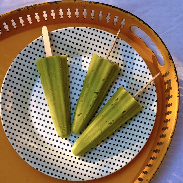 Avocado Coconut Popsicles Avocado Coconut Popsicles