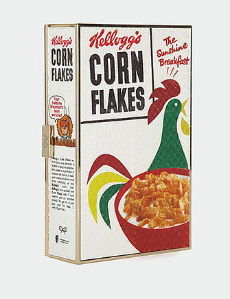 Anya Hindmarch Corn Flakes Imperial Clutch Anya Hindmarch Corn Flakes Imperial Clutch