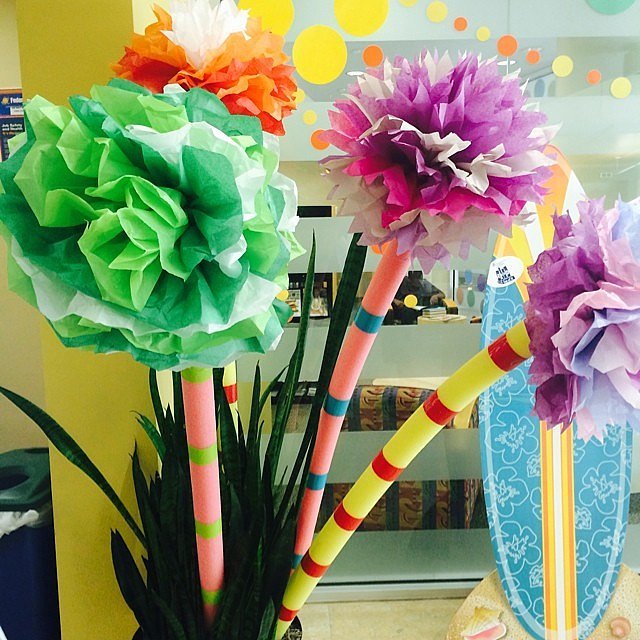 Pool Noodle Party Flowers You Won't Believe All of the Things You Can