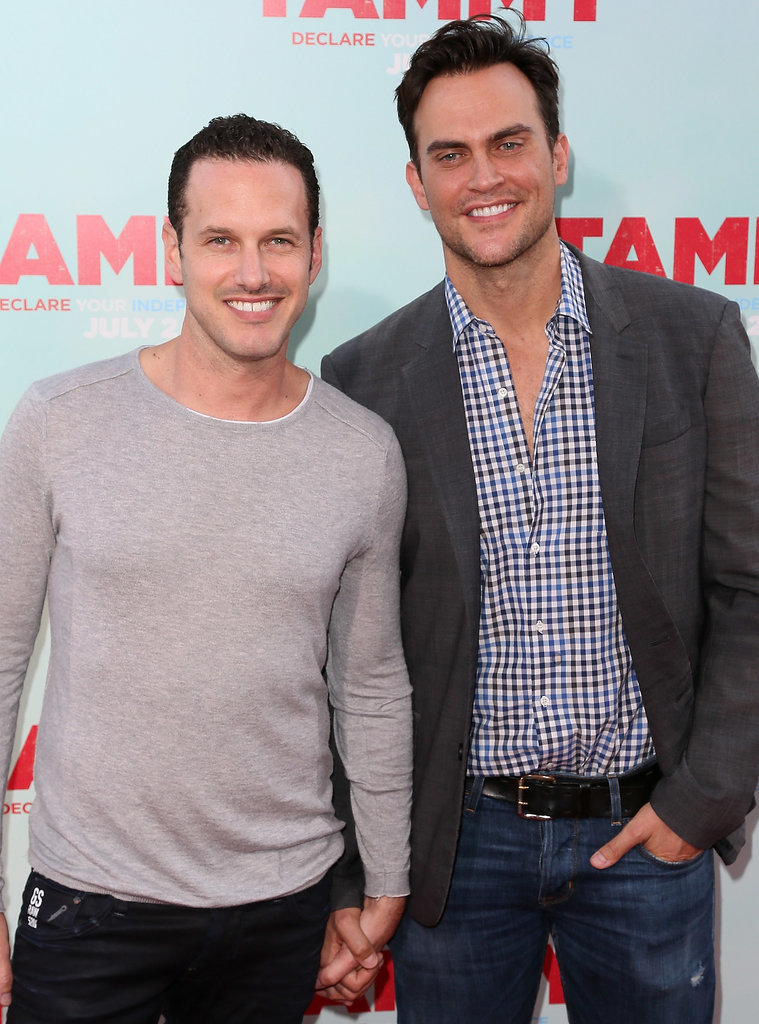 Cheyenne Jackson and Jason Landau Cheyenne Jackson and Jason Landau