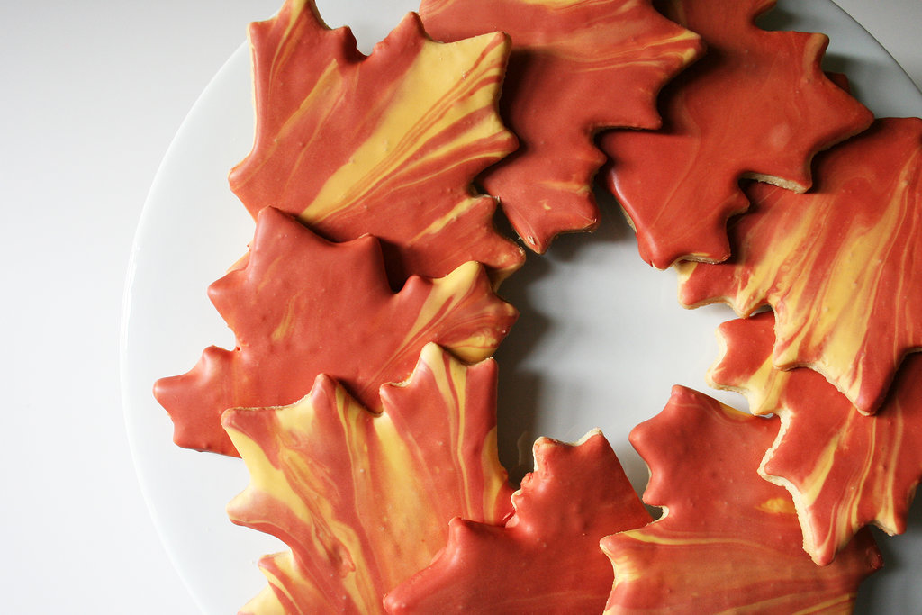Fall Leaves Iced Cookies Fall Leaves Iced Cookies