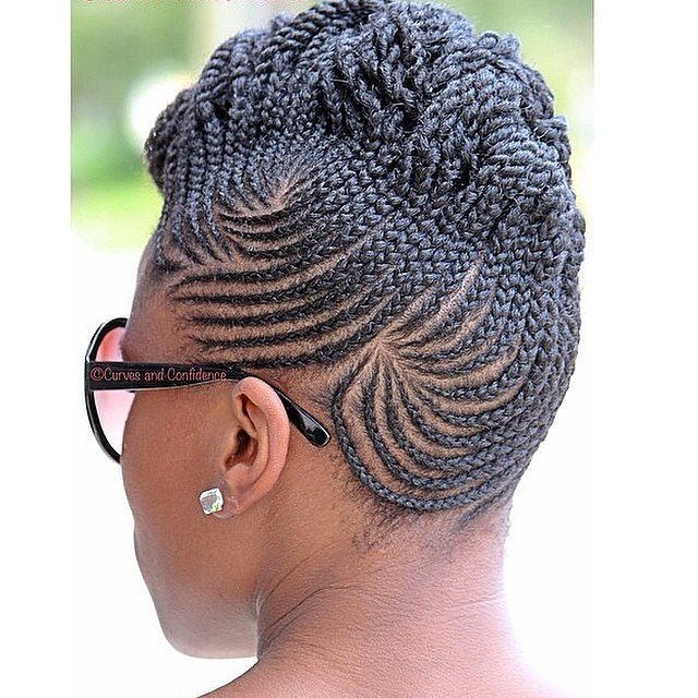 Plaited Pompadour