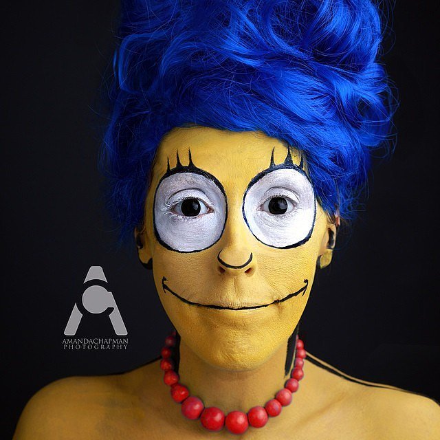 Day 14: Marge Simpson - Day-14-Marge-Simpson