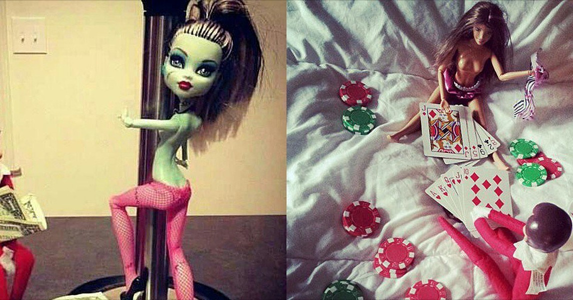 Naughty Elf On The Shelf Pictures Popsugar Love And Sex