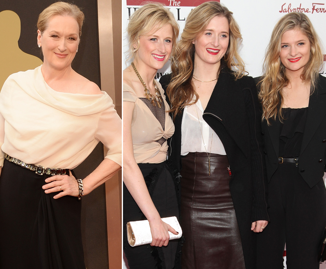 Meryl Streep And Mamie Grace And Louisa Gummer Double Take Meet Hollywood S Mini Mes