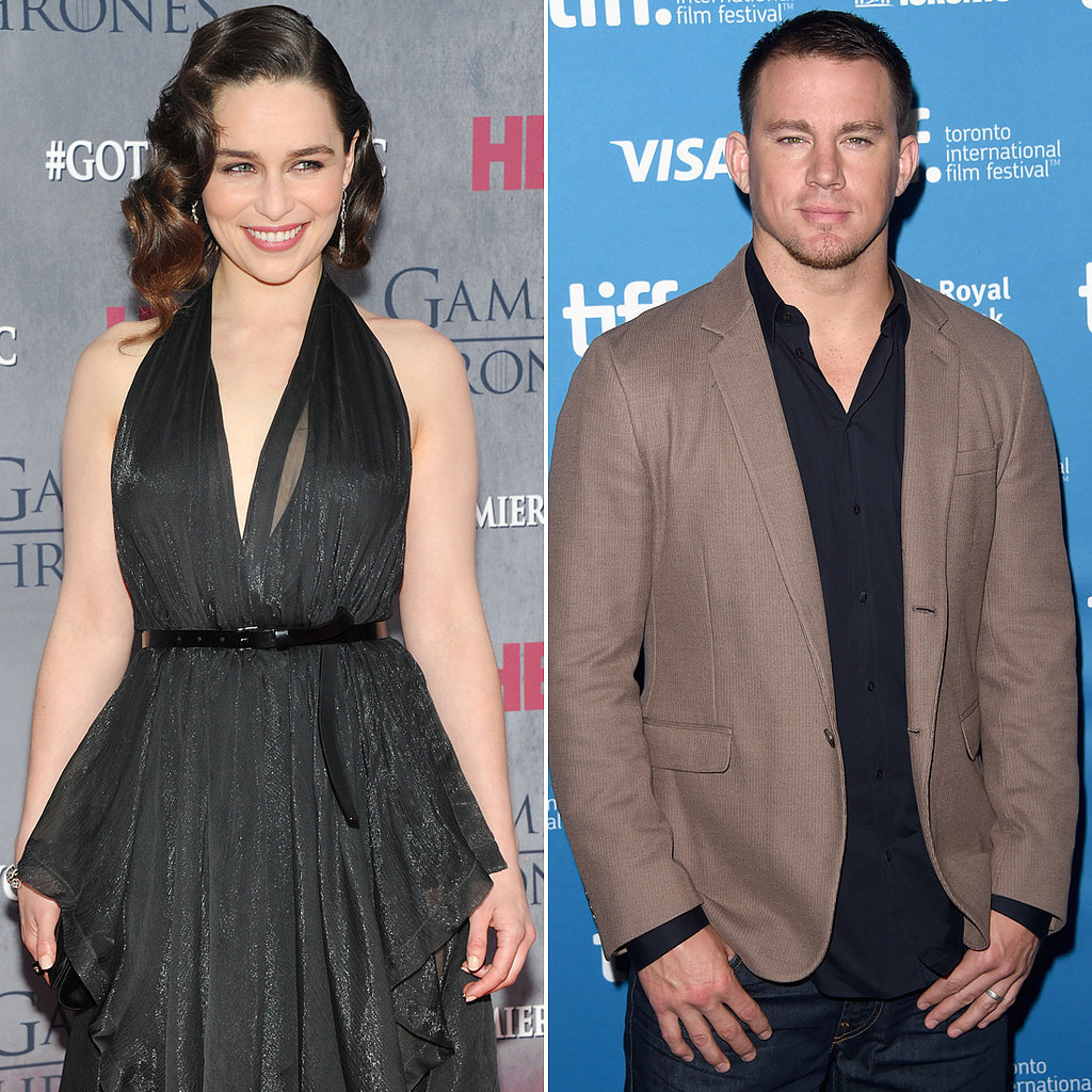 Emilia Clarke and Channing Tatum Emilia Clarke and Channing Tatum
