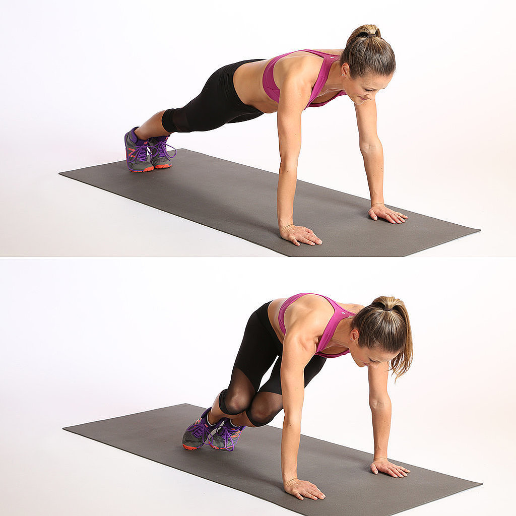 Plank With Bunny Hop Plank With Bunny Hop