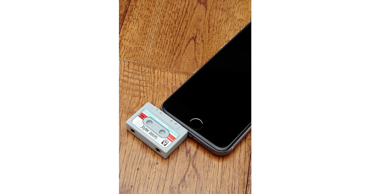 Cassette Earphone Splitter Cute, Geeky Stocking Stuffers Under 25