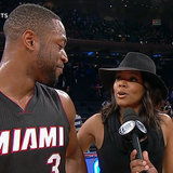 Gabrielle Union Videobombing Dwayne Wade