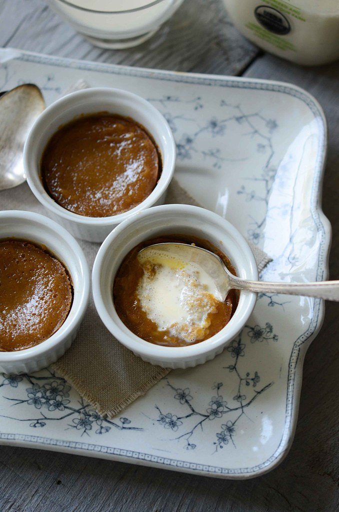 Warm Squash Custards With Bourbon and Cream Warm Squash Custards With Bourbon and Cream