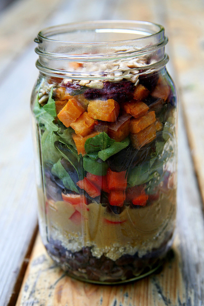 Sweet Potato Mason Jar Salad Sweet Potato Mason Jar Salad