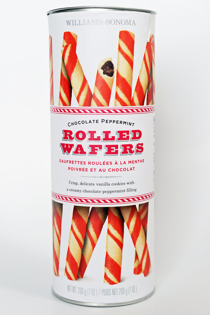 Williams-Sonoma Chocolate Peppermint Rolled Wafers Williams-Sonoma Chocolate Peppermint Rolled Wafers