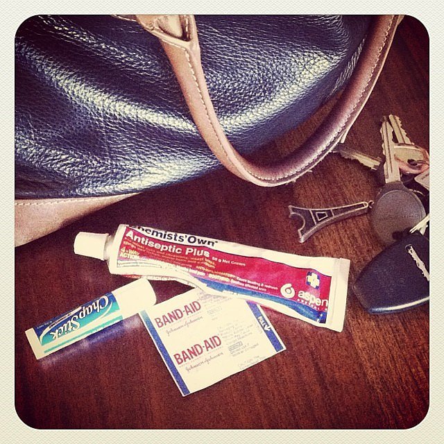 Always kiss a boo-boo (even if there is no mark).