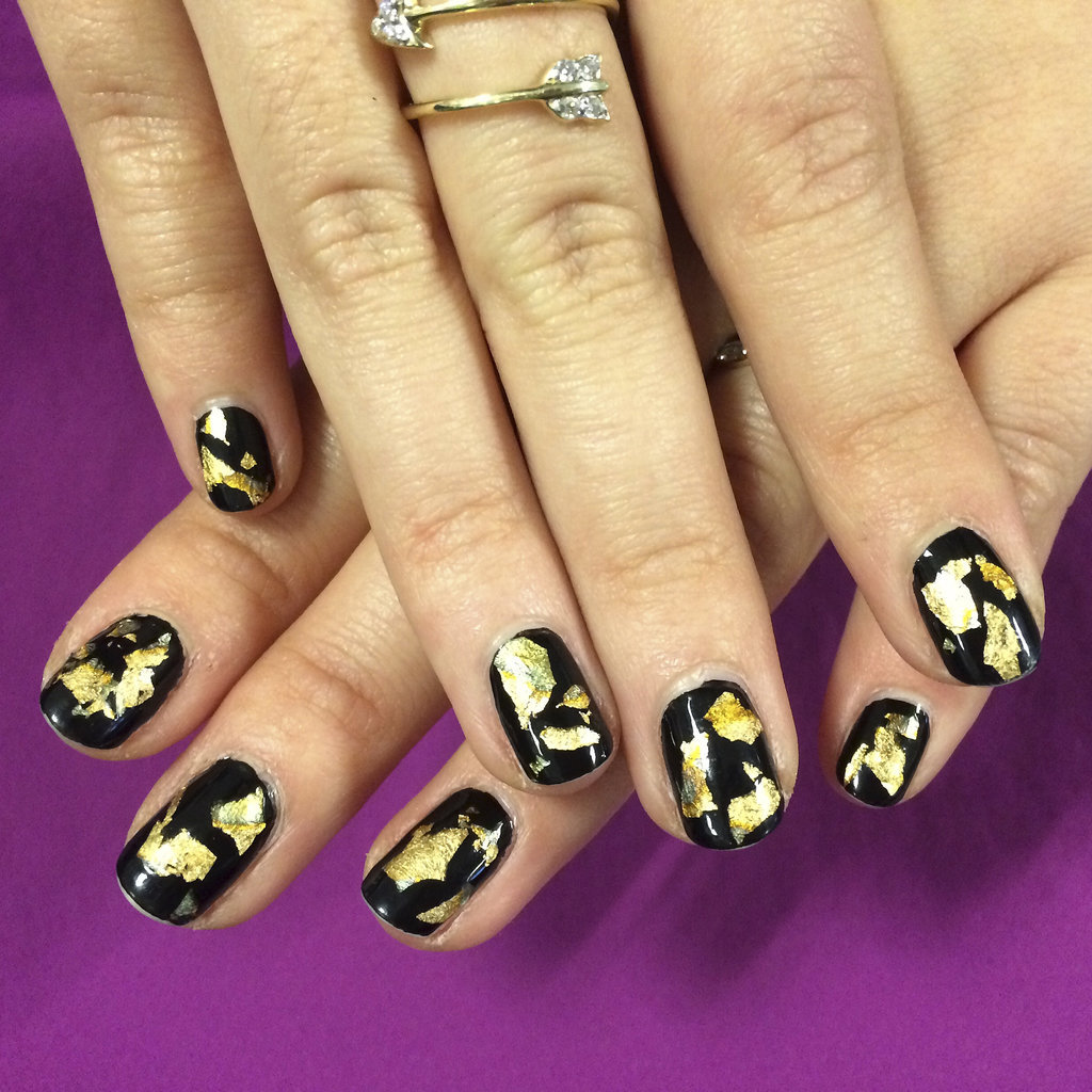 Foil Nail Art HowTo POPSUGAR Beauty