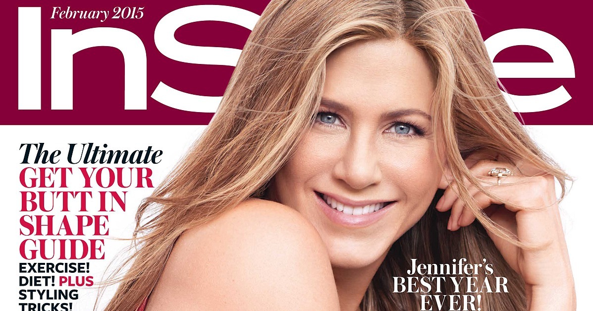 Jennifer Aniston in InStyle February 2015 - POPSUGAR